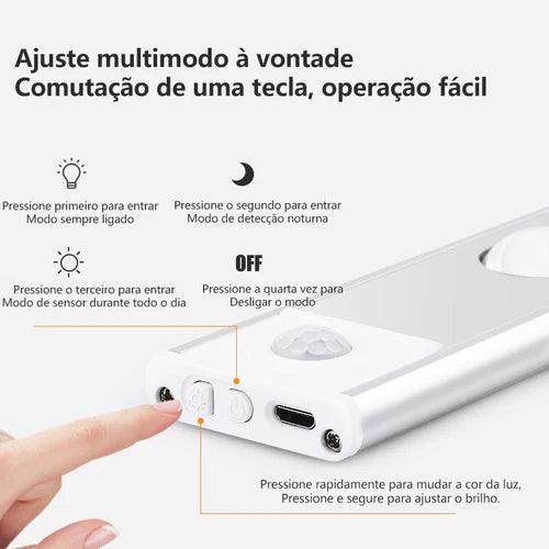 Luz Smart com Sensor de Movimentos - Taz Store